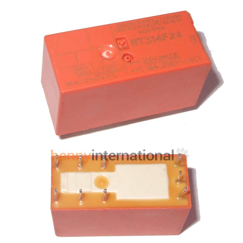 24 VDC 16A RELAY Schrack Te Connectivity RT314F24 Power ...